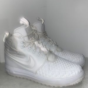 Lunar Force 1 Duckboot 'Triple White'